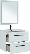 Комплект мебели для ванной STWORKI Эстерсунд 75 440898 подвесной Белый матовый-4