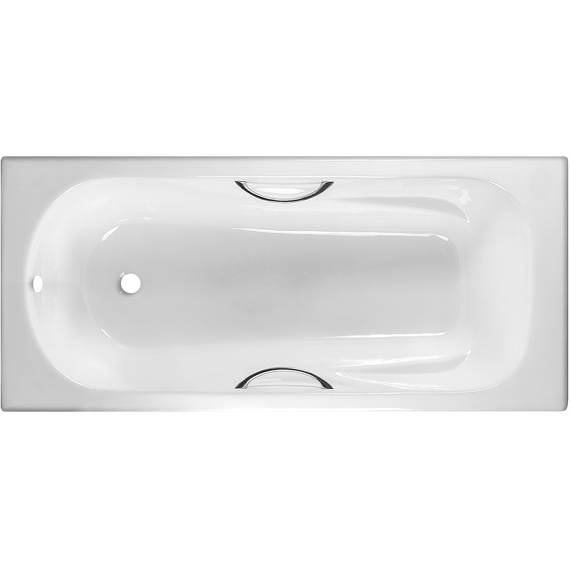 цена Чугунная ванна Byon B15 160x75 Н0000017 с антискользящим покрытием