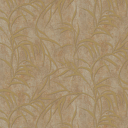 Обои Marburg Urban Elegance 34238 Винил на флизелине (1,06*10,05) Коричневый/Золото, Листья/Штукатурка-1