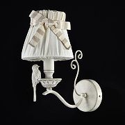 Настенный светильник Maytoni Elegant Bird ARM013-01-W Белый антик-1