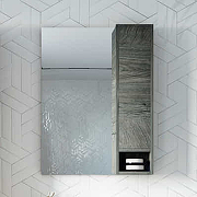 Комплект мебели для ванной STWORKI Карлстад 60 425133 подвесной Дуб рошелье-4