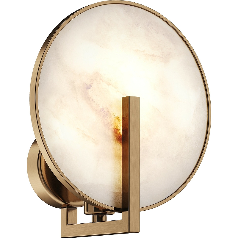 Настенный светильник Maytoni Modern Marmo MOD099WL-01G2 Мрамор Золото