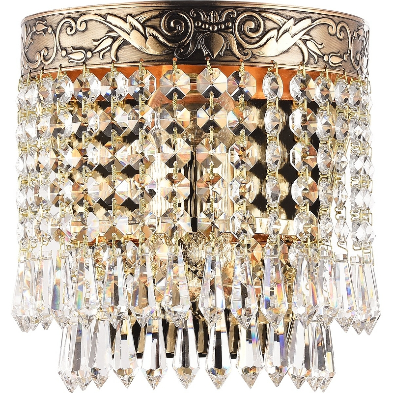 Настенный светильник Maytoni Royal Classic Palace DIA890-WL-01-G Золото антик цена и фото