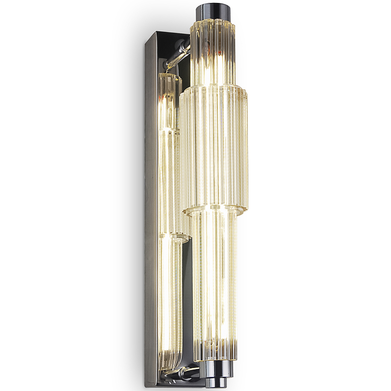 Настенный светильник Maytoni Modern Verticale MOD308WL-L9CG3K Коньячный Хром