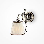 Настенный светильник Maytoni Elegant Vintage ARM420-01-R Белый Бронза антик-1