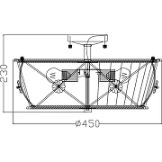 Люстра Maytoni Elegant Lea ARM369-03-G Кремовая Жемчужный белый-3