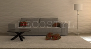 Гипсовая 3Д панель DecoStyl Горизонт 2 50x50 см-3