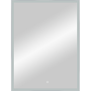 Зеркало Континент Frame Silver 600х800 ЗЛП891 с подсветкой с сенсорным выключателем-1