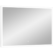 Зеркало Континент Frame White 1000x700 ЗЛП2 с подсветкой с сенсорным выключателем-2
