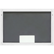Зеркало Континент Frame White 1000x700 ЗЛП2 с подсветкой с сенсорным выключателем-5