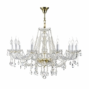 Люстра Maytoni Royal Classic Beatrix DIA019-10-G Прозрачная Золото-1