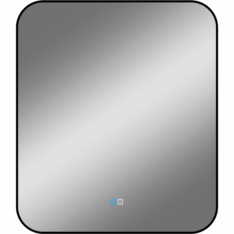 Зеркало Континент Torry 600x700 ЗЛП2280 с подсветкой с сенсорным выключателем с подогревом