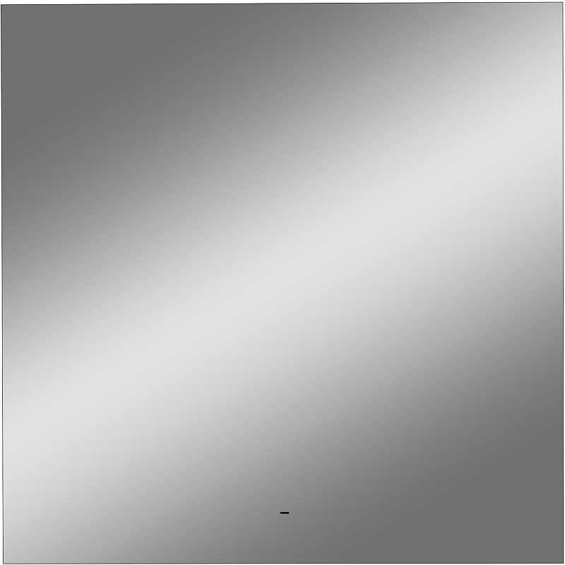 Зеркало Континент Trezhe 1000x1000 ЗЛП397 с подсветкой с бесконтактным выключателем зеркало континент amer 1200х700 злп1524 с подсветкой черное с бесконтактным выключателем