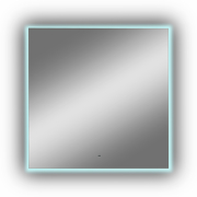 Зеркало Континент Trezhe 1000x1000 ЗЛП397 с подсветкой с бесконтактным выключателем-2