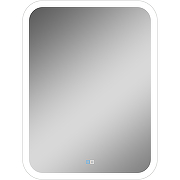 Зеркало Континент Glamour 600х800 ЗЛП268 с подсветкой с сенсорным выключателем с подогревом