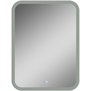 Зеркало Континент Glamour 600х800 ЗЛП268 с подсветкой с сенсорным выключателем с подогревом-1
