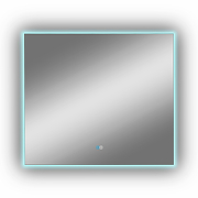 Зеркало Континент Trezhe 800x700 ЗЛП2283 с подсветкой с сенсорным выключателем с подогревом-2