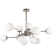 Люстра Maytoni Modern Erich MOD221-PL-12-N Белая Никель