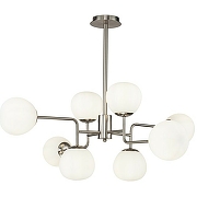 Люстра Maytoni Modern Erich MOD221-PL-08-N Белая Никель