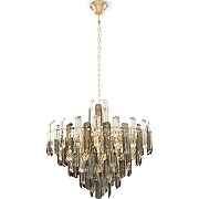 Люстра Maytoni Neoclassic Flare DIA200PL-08G Прозрачная Золото