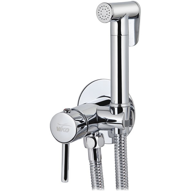Гигиенический душ со смесителем Viko V-4920 Хром гигиенический душ со смесителем viko v 4920 хром