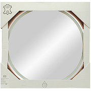 Зеркало Континент Millenium Brown D 500 ЗЛП95 с подсветкой с сенсорным выключателем на ремне из натуральной кожи-14