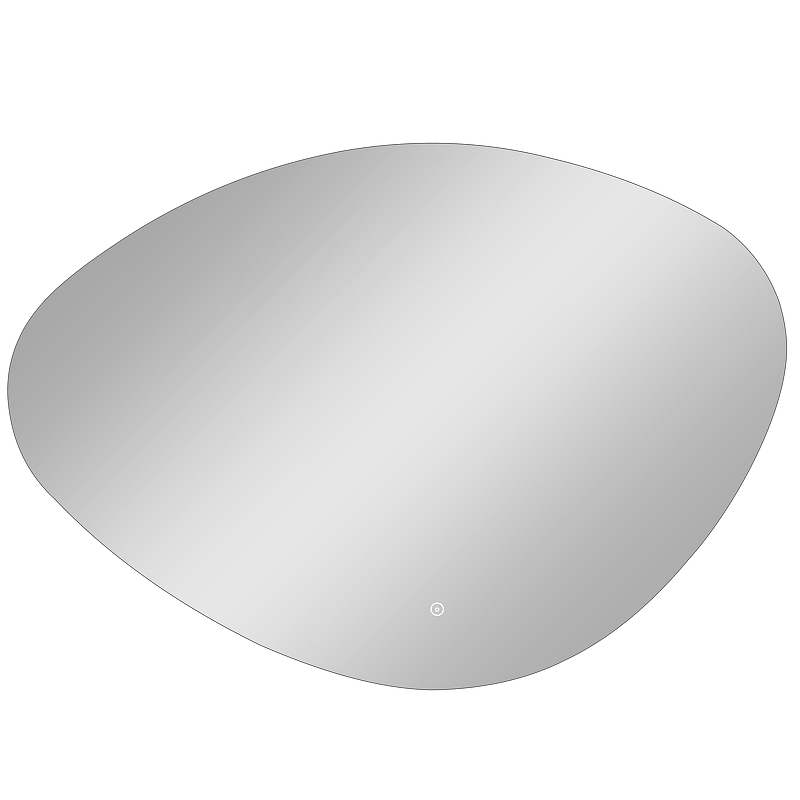 Зеркало Континент Alma 1000х700 ЗЛП614 с подсветкой с сенсорным выключателем