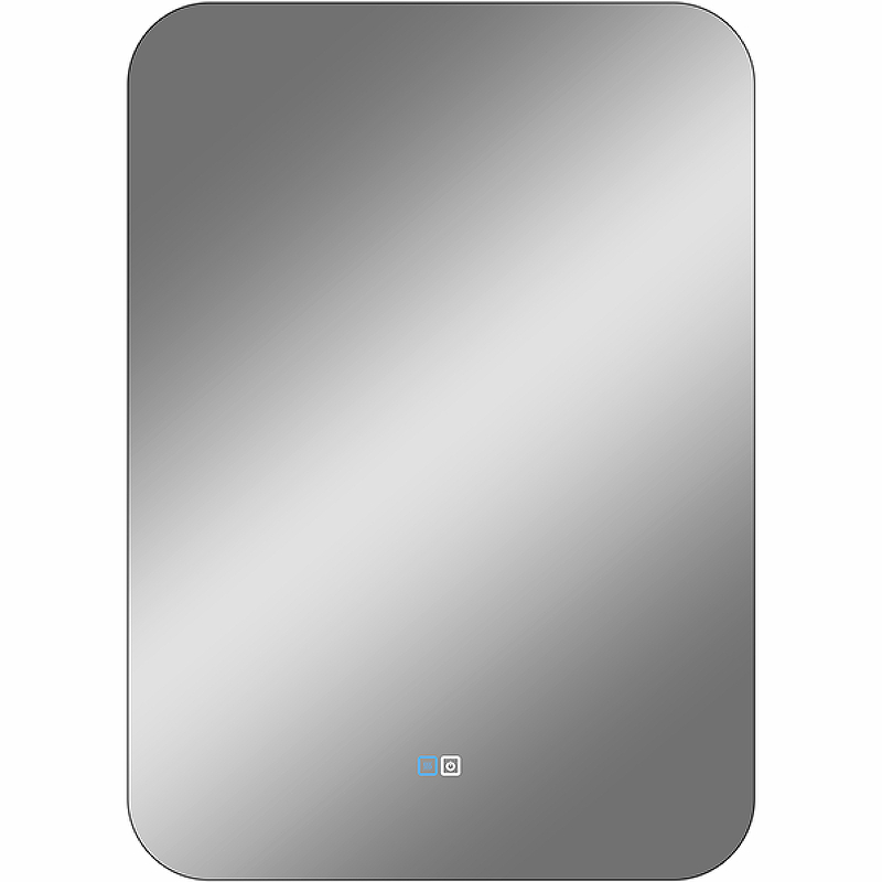 Зеркало Континент Burzhe 500х700 ЗЛП2287 с подсветкой с сенсорным выключателем с подогревом