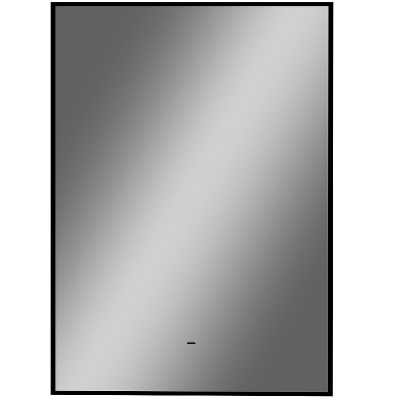 Зеркало Континент Amer 500х700 ЗЛП1525 с подсветкой с бесконтактным выключателем зеркало континент amer 1200х700 злп1524 с подсветкой черное с бесконтактным выключателем