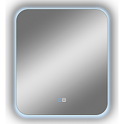 Зеркало Континент Burzhe 600х700 ЗЛП2288 с подсветкой с сенсорным выключателем с подогревом-1