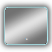 Зеркало Континент Burzhe 800х700 ЗЛП2289 с подсветкой с сенсорным выключателем с подогревом-1