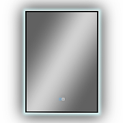 Зеркало Континент Amer 500х700 ЗЛП2272 с подсветкой с сенсорным выключателем с подогревом-1