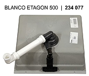Кухонная мойка Blanco Etagon 500-U Silgranit 522227 Антрацит-14