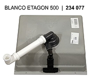 Кухонная мойка Blanco Etagon 500-U Silgranit 522228 Темная скала-15