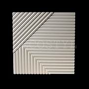 Гипсовая 3Д панель DecoStyl Геометрия 2 50x50 см