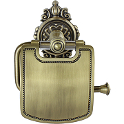 Держатель туалетной бумаги Bronze de Luxe Royal R25003 с крышкой Бронза-2