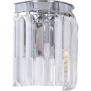Настенный светильник Divinare Nova 3001/02 AP-1 Прозрачный Хром