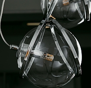 Подвесной светильник Divinare Hazel 5015/02 SP-3 Прозрачный Хром-2