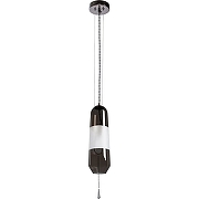 Подвесной светильник Divinare Lich 5012/06 SP-1 Дымчатый Хром