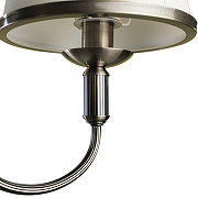 Настенный светильник Artelamp Alice A3579AP-1AB Кремовый Античная бронза-1