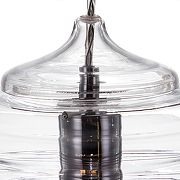 Подвесной светильник Divinare Maumee 5002/02 SP-1 Прозрачный Хром-1