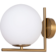 Настенный светильник Artelamp Bolla-unica A1921AP-1AB Белый Античная бронза