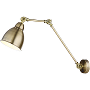Настенный светильник Artelamp Braccio A2055AP-1AB Античная бронза