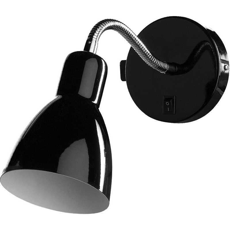 Настенный светильник Artelamp Dorm A1408AP-1BK Черный