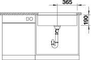 Кухонная мойка Blanco Subline 700-U 523444 Алюметаллик-13