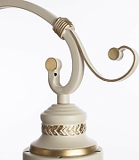 Настенный светильник Artelamp Grazioso A4577AP-1WG Янтарный Белый с золотом-2