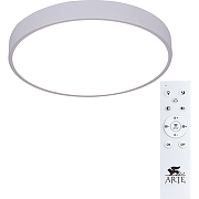 Потолочный светильник Artelamp Arena A2661PL-1WH Прозрачный Белый-1