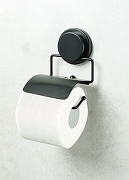 Держатель туалетной бумаги Fixsen Magic Black FX-45010 с крышкой Черный матовый-1
