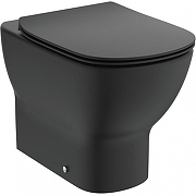 Унитаз Ideal Standard Tesi AquaBlade T0077V3 приставной Черный матовый без сиденья