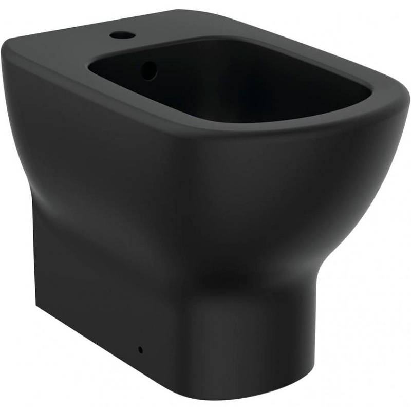 Биде Ideal Standard Tesi T3540V3 Черное матовое биде подвесное ideal standard tesi t457001 с отверстием под смеситель с отверстием перелива с крепежом